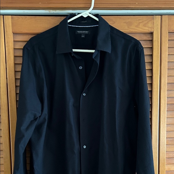 Banana Republic Classic Black Dress Shirt - Picture 3 of 7